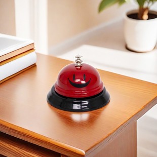 摆件创意金属按铃器手摇铃铛呼叫铃抢答铃传菜铃叫人铃家居装饰品