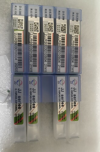 韩国匠精70度超硬变色龙超精球刀R0.1*0.3/R0.15*1/D0.2R0.05*0.5
