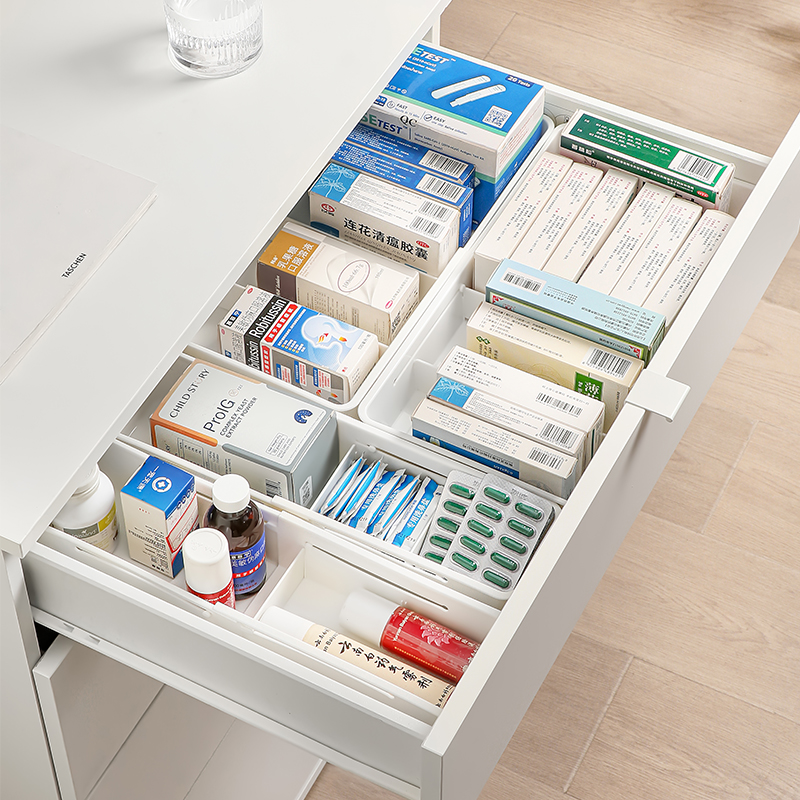 抽屉内分隔收纳盒可伸缩