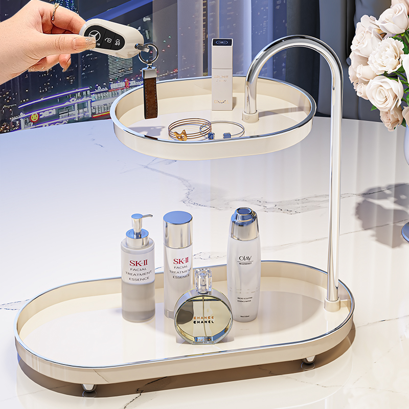 桌面香水化妆品置物架梳妆台