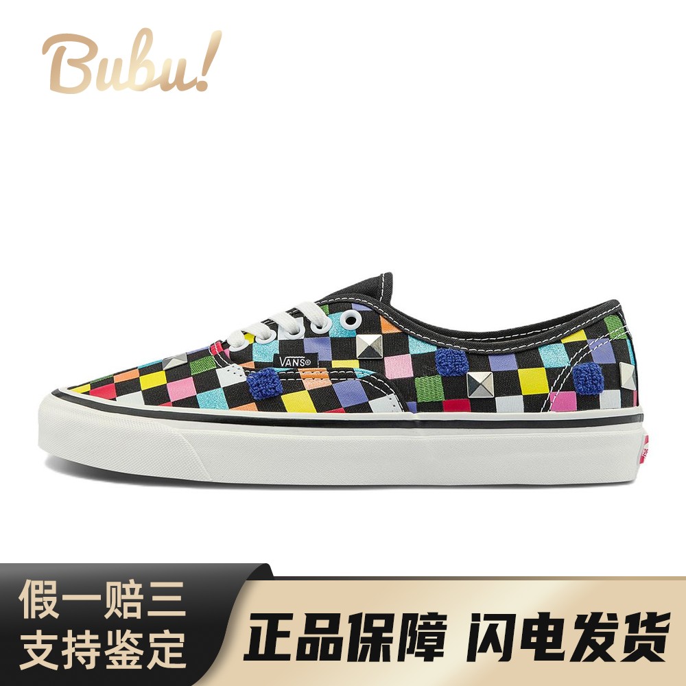 【布布】 Vans 板鞋 黑色 低帮 Authentic 44 DX 帆布 休闲