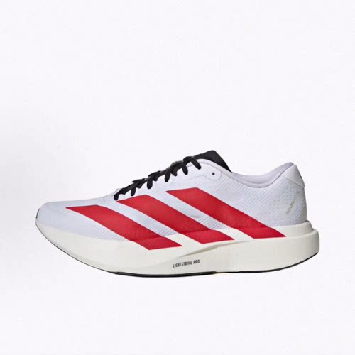 adidas Adizero Evo SL Woven 舒适贴合增高跑步鞋 男女同款