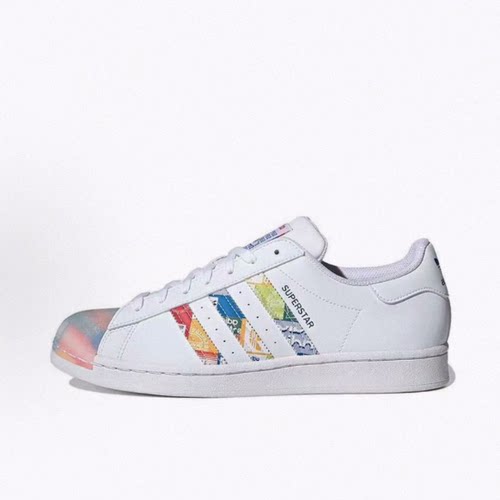 adidas originals SUPERSTAR 合成革  低帮 板鞋 男女同款