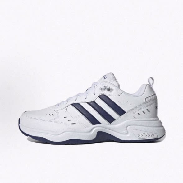adidas neo Strutter 皮革  低帮 生活休闲鞋 男女同款