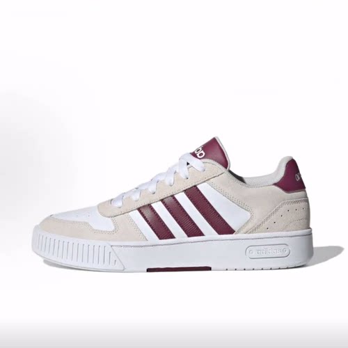 adidas neo D-PAD 皮革 低帮 板鞋 男女同款