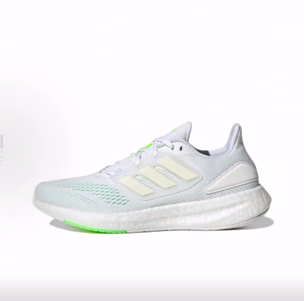 adidas  Pureboost 22 低帮 休闲长跑短跑跑步鞋 男款