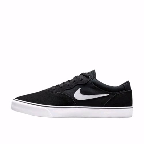 Nike SB Chron 2 时尚 低帮 板鞋 男女同款 黑白