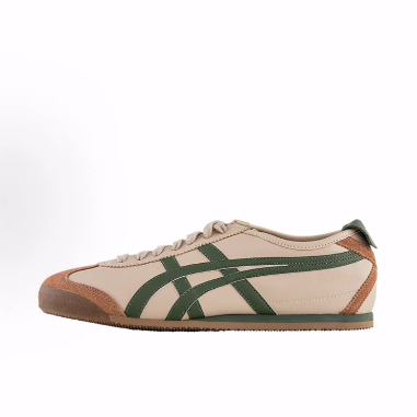 Onitsuka Tiger鬼塚虎 MEXICO 66 低帮 生活休闲鞋 男女同款 米色
