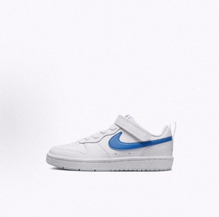 NikeCourt Borough Low 2 PS 低帮 儿童板鞋 儿童款