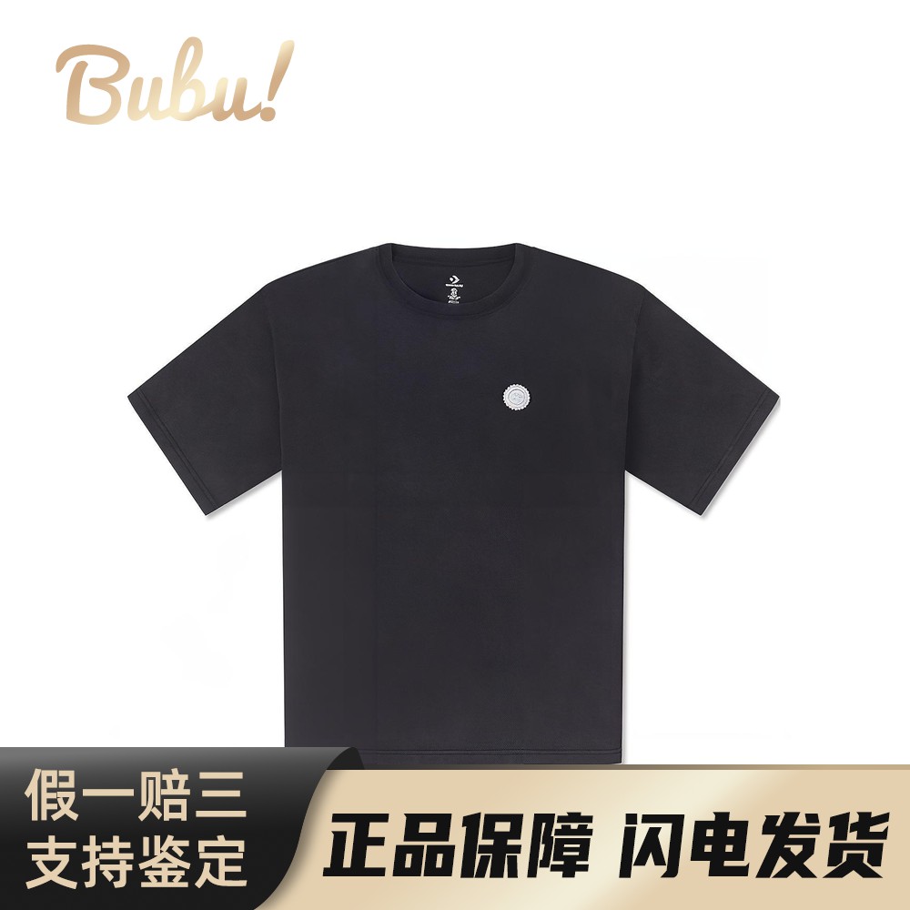【布布】 Converse T恤 圆领 夏 棉 常规 面料：棉100%