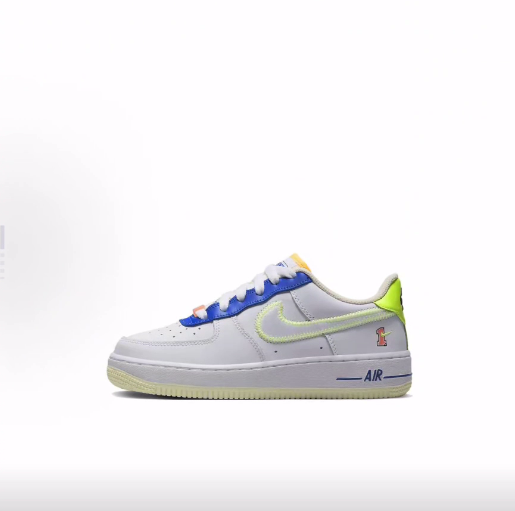 Nike Air Force 1 皮革 Player One 低帮 儿童板鞋