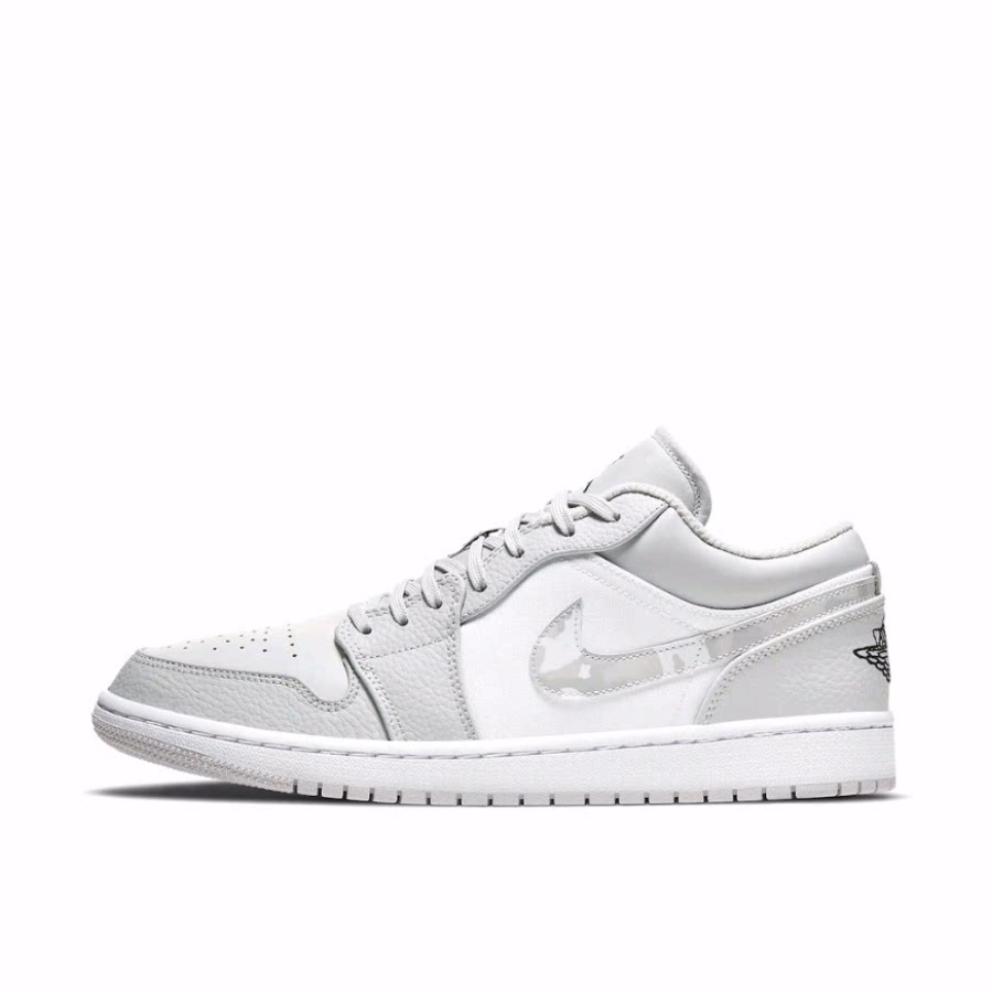 Jordan Air Jordan 1 low 小dior 低帮 复古篮球鞋 男款 灰白