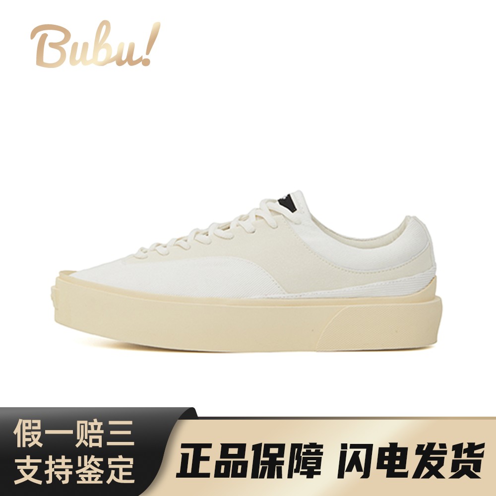 【布布】 EQLZ Fault 板鞋 米色 低帮 EQUALIZER low 帆布