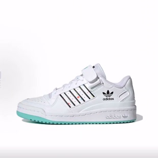 Low 耐磨 adidas 儿童板鞋 FORUM 低帮 originals