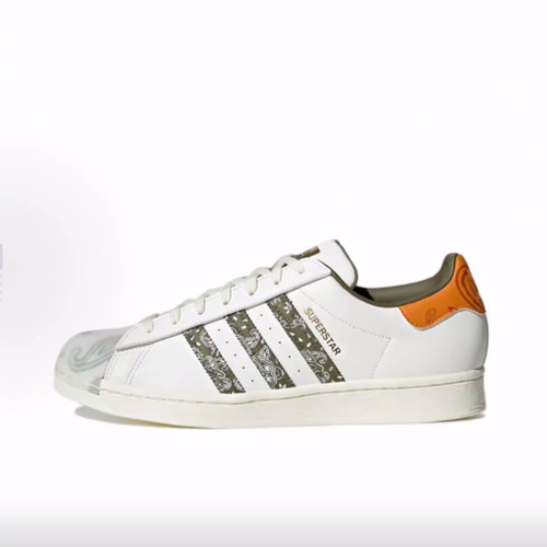 adidas originals SUPERSTAR 皮革低帮 板鞋 男女同款