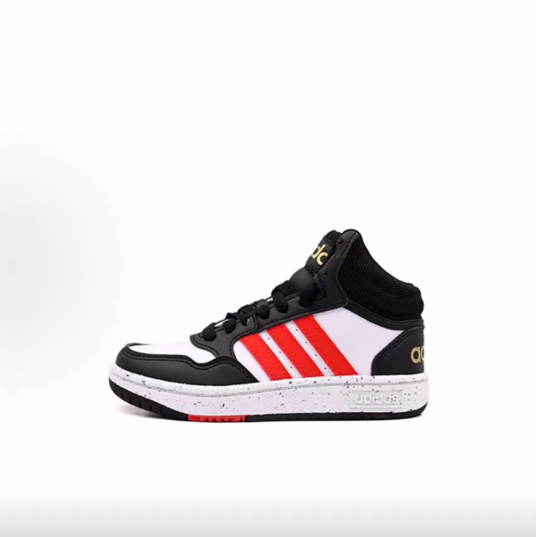 adidas neo Hoops Mid  中帮 板鞋儿童款