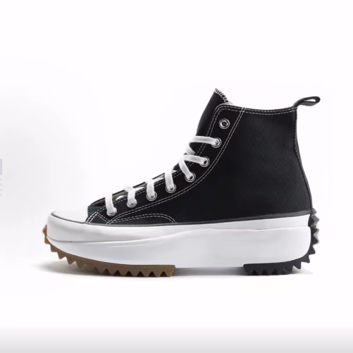 Converse Run Star Hike 增高厚底 高帮 帆布鞋 男女同款
