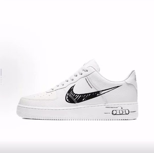 Sketch 低帮 Nike 男女同款 Force 板鞋 Air