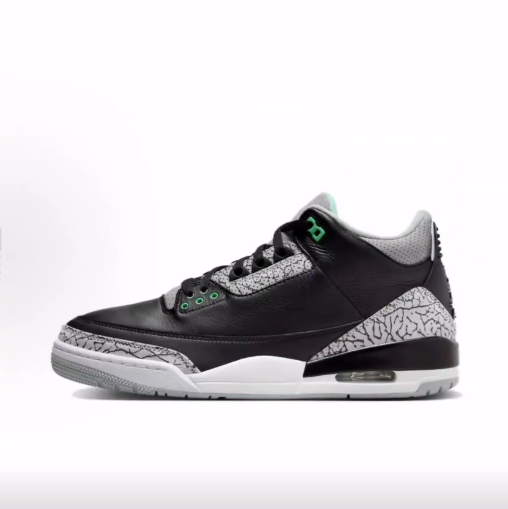Jordan Air Jordan 3 Retro "Green Glow" 中帮 复古篮球鞋 男款,运动鞋new,篮球鞋,淘宝优惠券,粉丝福利购,淘宝优惠卷
