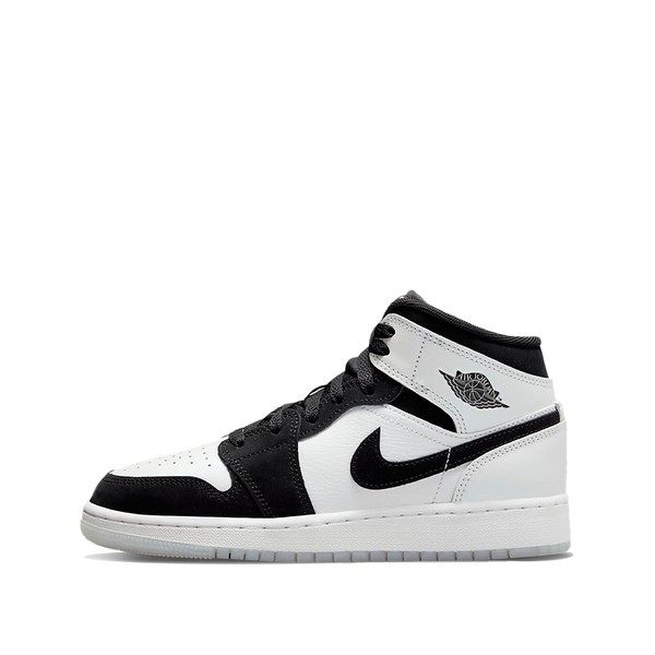 【布布】 Jordan 儿童篮球鞋 白色 中帮 Air 1 Mid SE 熊猫,运动鞋new,篮球鞋,淘宝优惠券,粉丝福利购,淘宝优惠卷