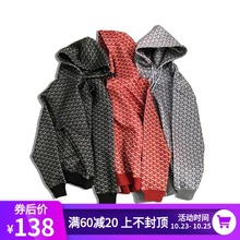 Wanton太空棉卫衣男女情侣潮牌高街休闲宽松帽衫 Christopher 外套