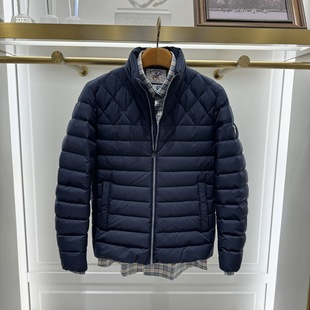 比华利保罗男装 休闲立领羽绒服外套237381376专柜3790 秋冬新款