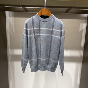 Satchi沙驰秋冬百搭男装 88TJA8221005专柜3580 休闲山羊绒套头毛衫