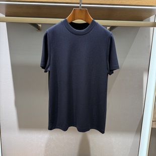 毛衫 圆领商务休闲短袖 NF730136044专柜1380 秋冬款 诺丁山男装