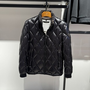 比华利保罗秋冬款 白鸭绒立领商务休闲羽绒服237385577专柜3590