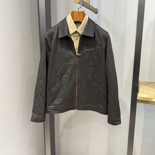 夹克休闲外套CW25WJ024MW7专柜1800 版 MCS万宝路秋冬款 翻领修身