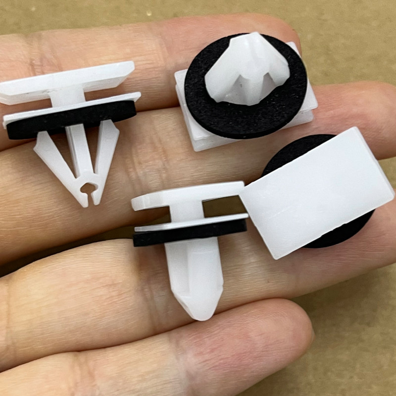 适用于长安CS55 CS75 CS95车门下侧裙边护板轮眉饰板固定卡扣卡子