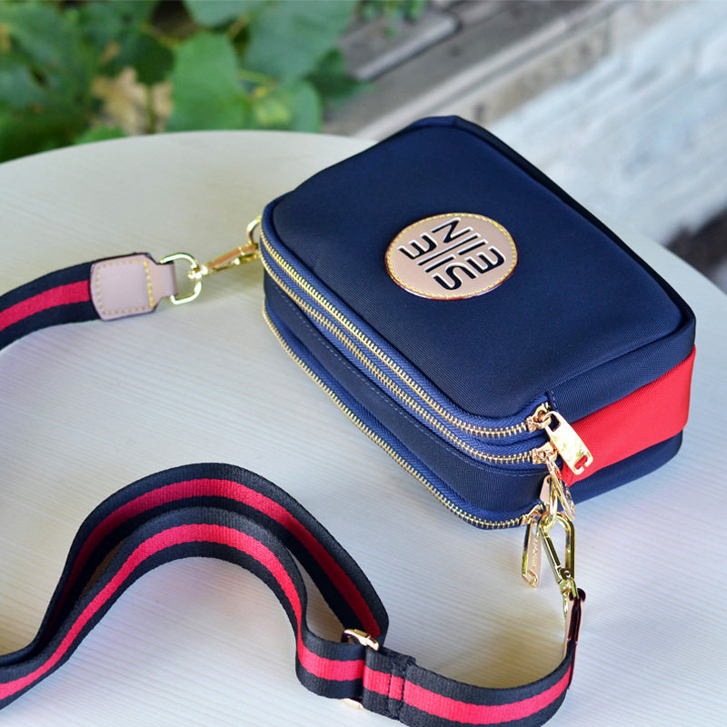 斜跨小包包女尼龙牛津布手机包24欧美时尚新款三层迷你单肩小方包,箱包皮具/热销女包/男包,小方包,淘宝优惠券,粉丝福利购,淘宝优惠卷