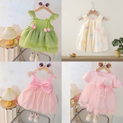 女童连衣裙夏季新款演出服