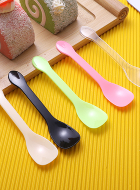 【工厂直销】一次性雪糕勺Ms3冰淇淋勺子双皮奶布丁小勺独立包装