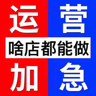 按效果阿里1688拼多多网店托管纯提成淘宝代运营按提成新店托管