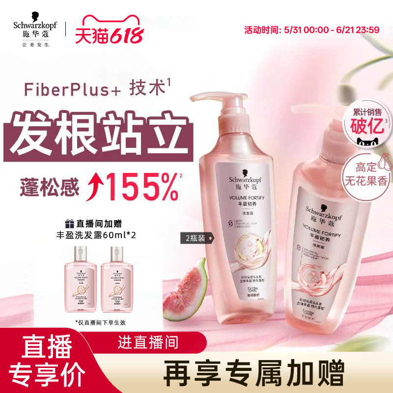 施华蔻丰盈韧养洗发水