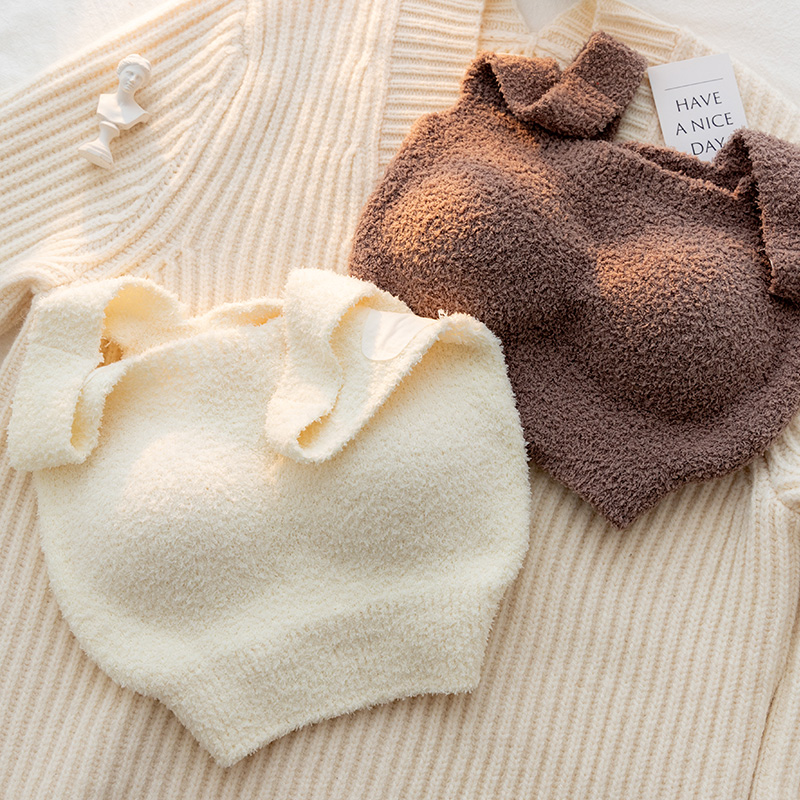 冬季内搭羊羔绒保暖背心