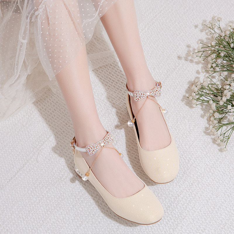 女童高跟鞋小学生走秀表演儿童鞋白色女孩公主鞋单鞋中大童公主鞋,童鞋/婴儿鞋/亲子鞋,水晶/水钻鞋,淘宝优惠券,粉丝福利购,淘宝优惠卷