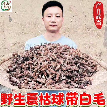2025新货武当夏枯草中药材野生白毛夏枯球凉茶夏菇草500g无熏硫