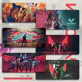 无畏契约鼠标垫超大号小号电竞游戏办公瓦罗兰特键盘垫桌垫二次元