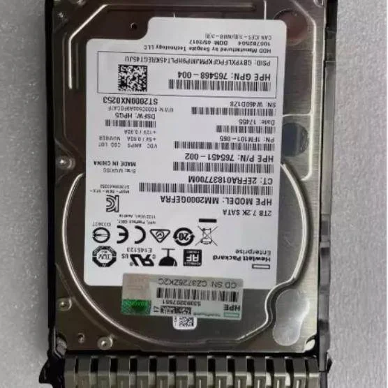 非实价议价议价HPE 2TB 2.5