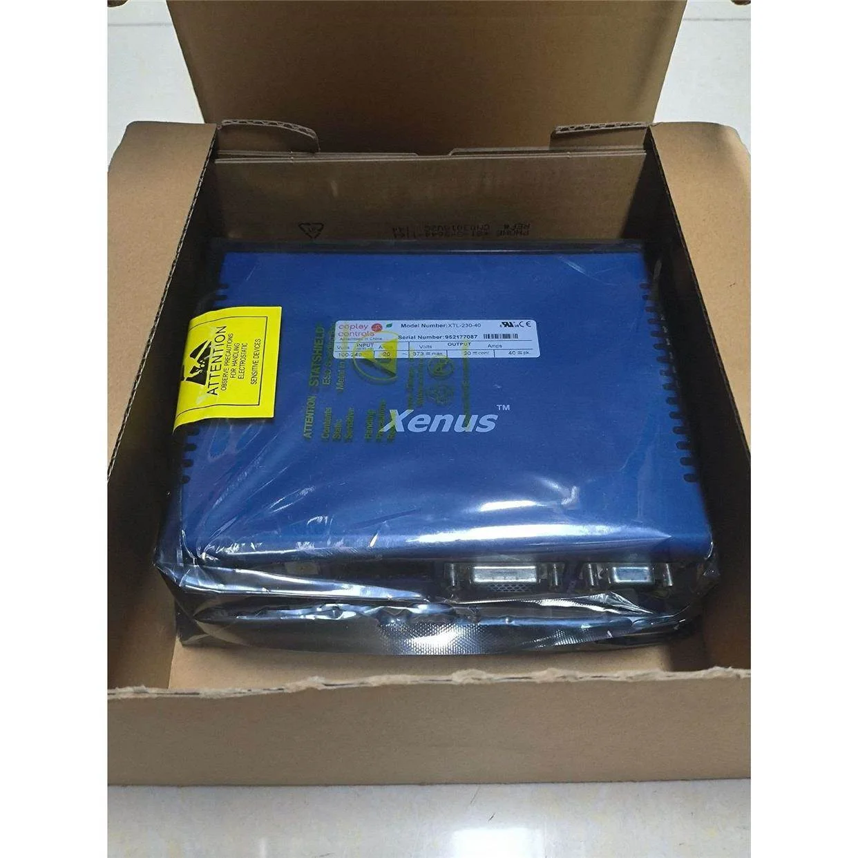 非实价议价议价议价直拍不发：议价Xenus驱动器XTL-230-40,全新带
