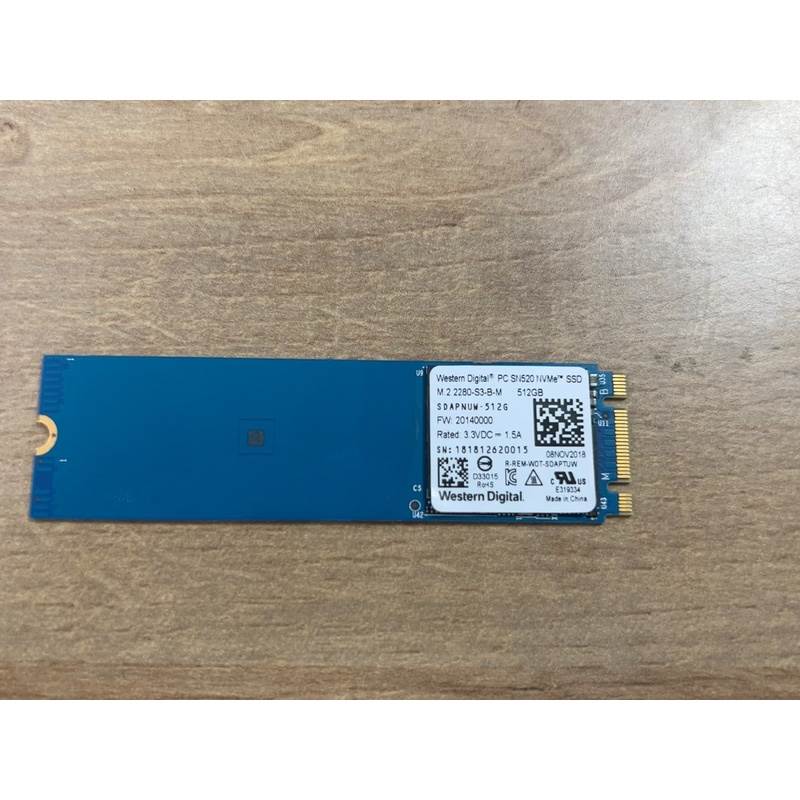 非实价议价议价西数/wd sn520 512g，nvme协议，pcie3.非实价议价