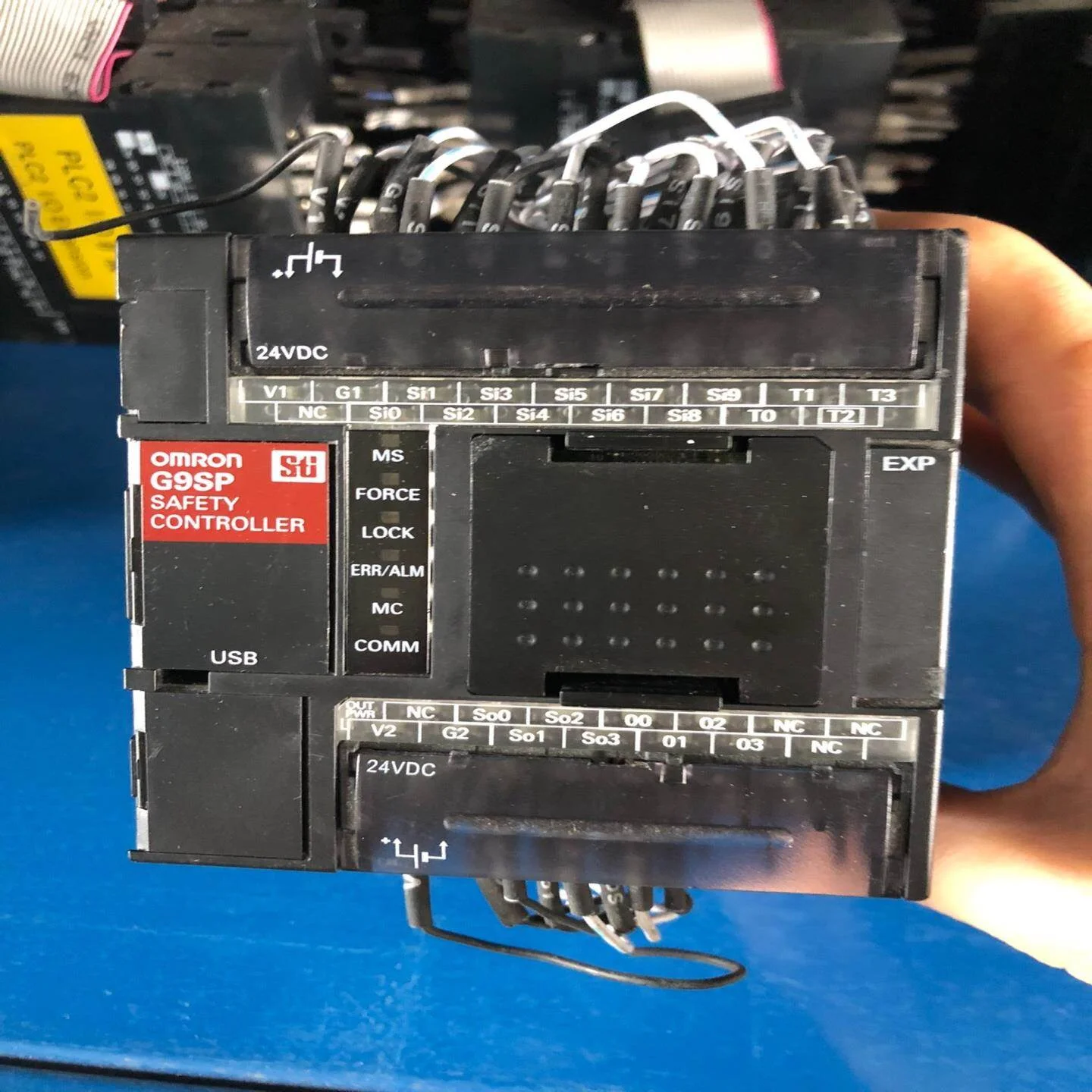 非实价议价议价【工控自动化】omron欧姆龙 PLC G9SP-N10S，18年