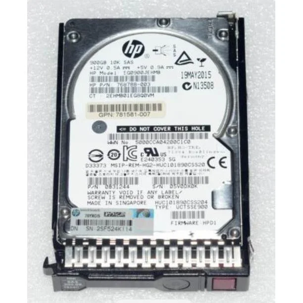 非实价议价议价785069-B21 785411-001 HPE 900GB 12G 10K SFF 2.