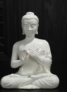 佛像瓷像结缘佛菩萨摆件 南无持金刚海音如来 德化窑白瓷工艺品