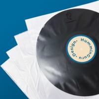HumminGuru vinyl record case inner lining inner pocket outer pocket LP storage hard shell paper bag cover anti-static thumbnail 5