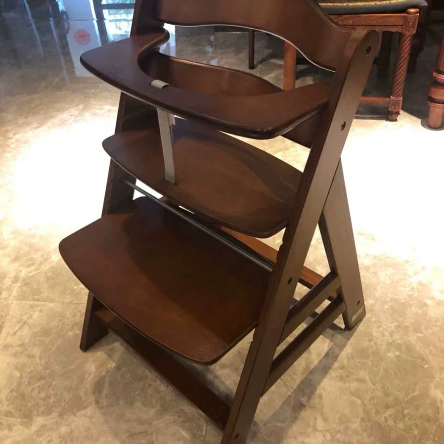 儿童餐椅成长椅榉木实木桌椅婴儿餐椅儿童学习椅多功能可调节餐椅