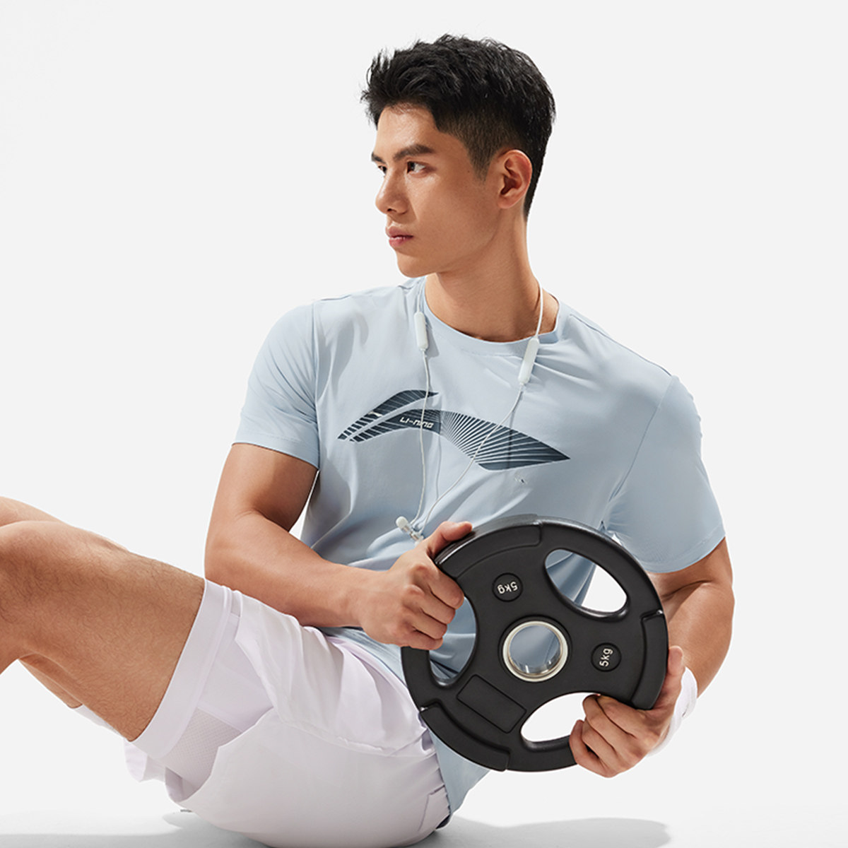 李宁短袖T恤男士夏季新款速干透气冰丝凉爽健身跑步训练运动上衣,运动服/休闲服装,运动T恤,淘宝优惠券,粉丝福利购,淘宝优惠卷