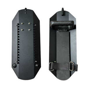 便携式小型臂盾手持防暴臂盾校园防护安保小型盾牌带齿带灯臂盾